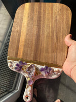 Load image into Gallery viewer, Small amethyst cheeseboard
