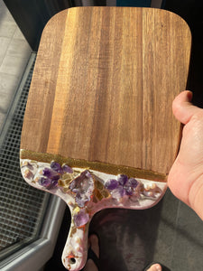 Small amethyst cheeseboard