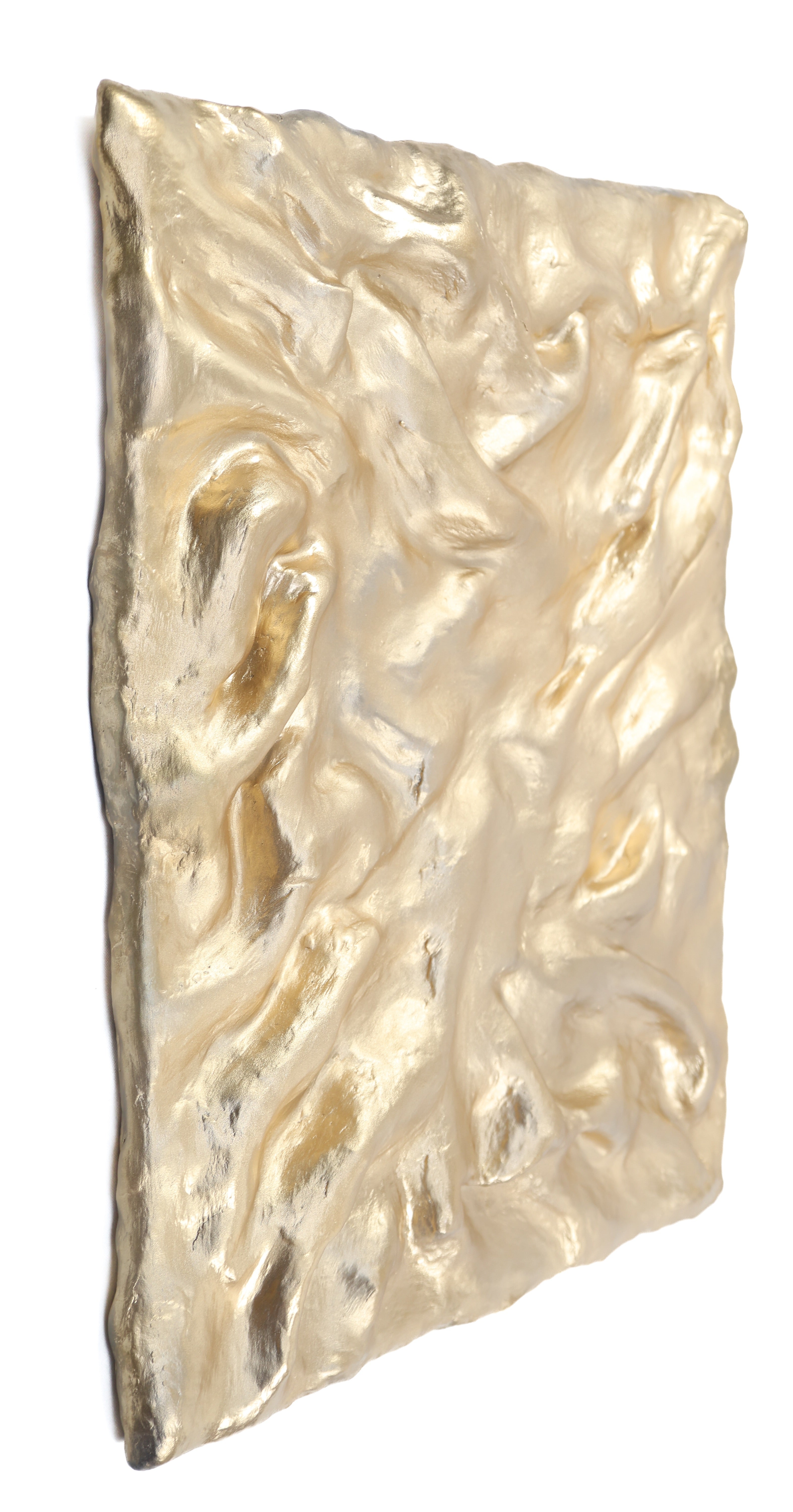 Gold bar - sculpture wall art