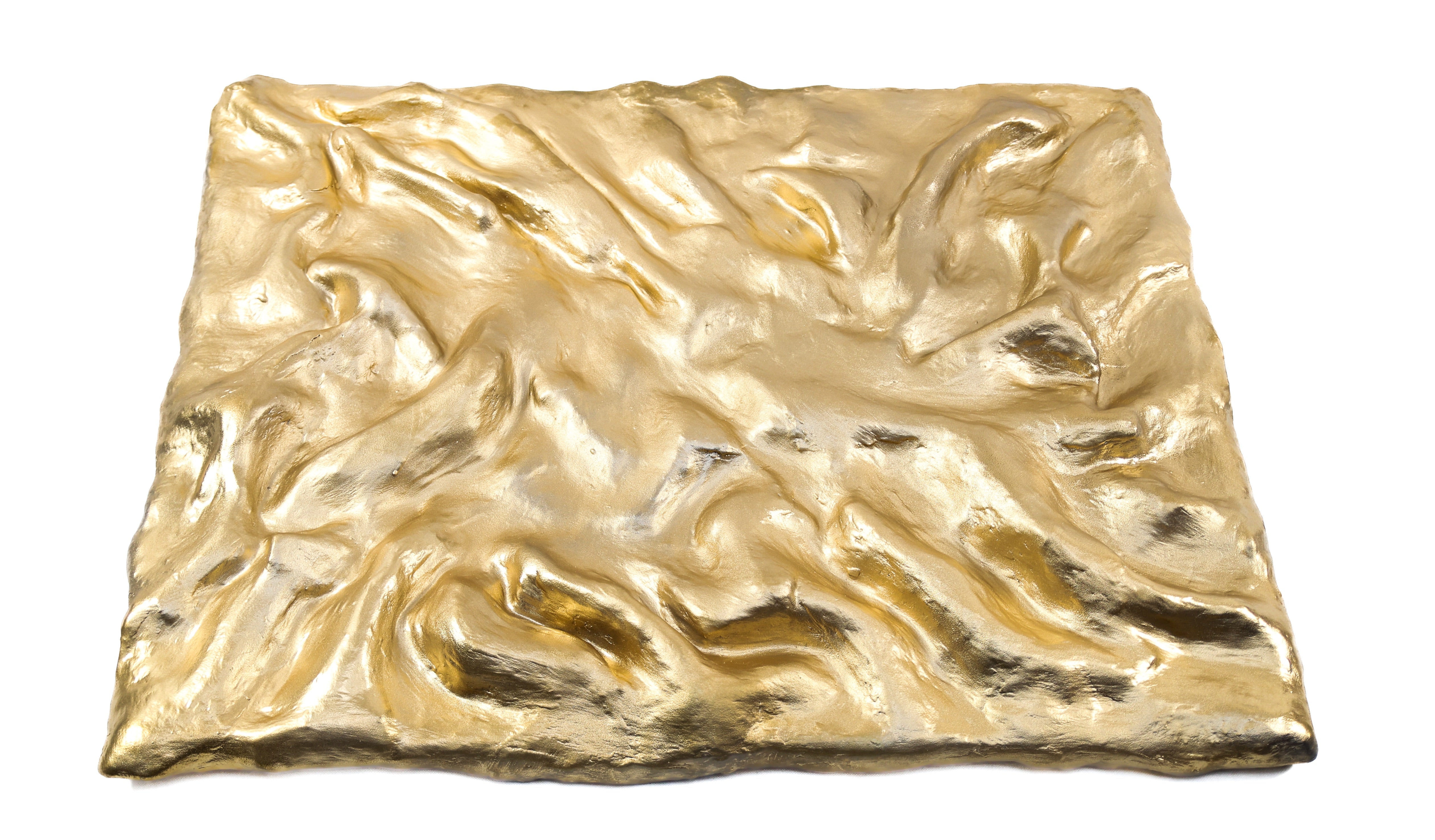 Gold bar - sculpture wall art