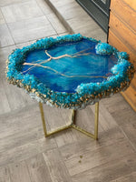 Load image into Gallery viewer, Limited edition aquamarine inspired table
