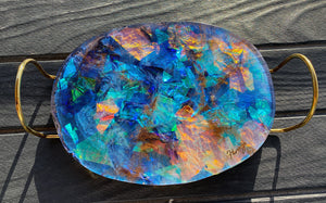 Opal perfume tray