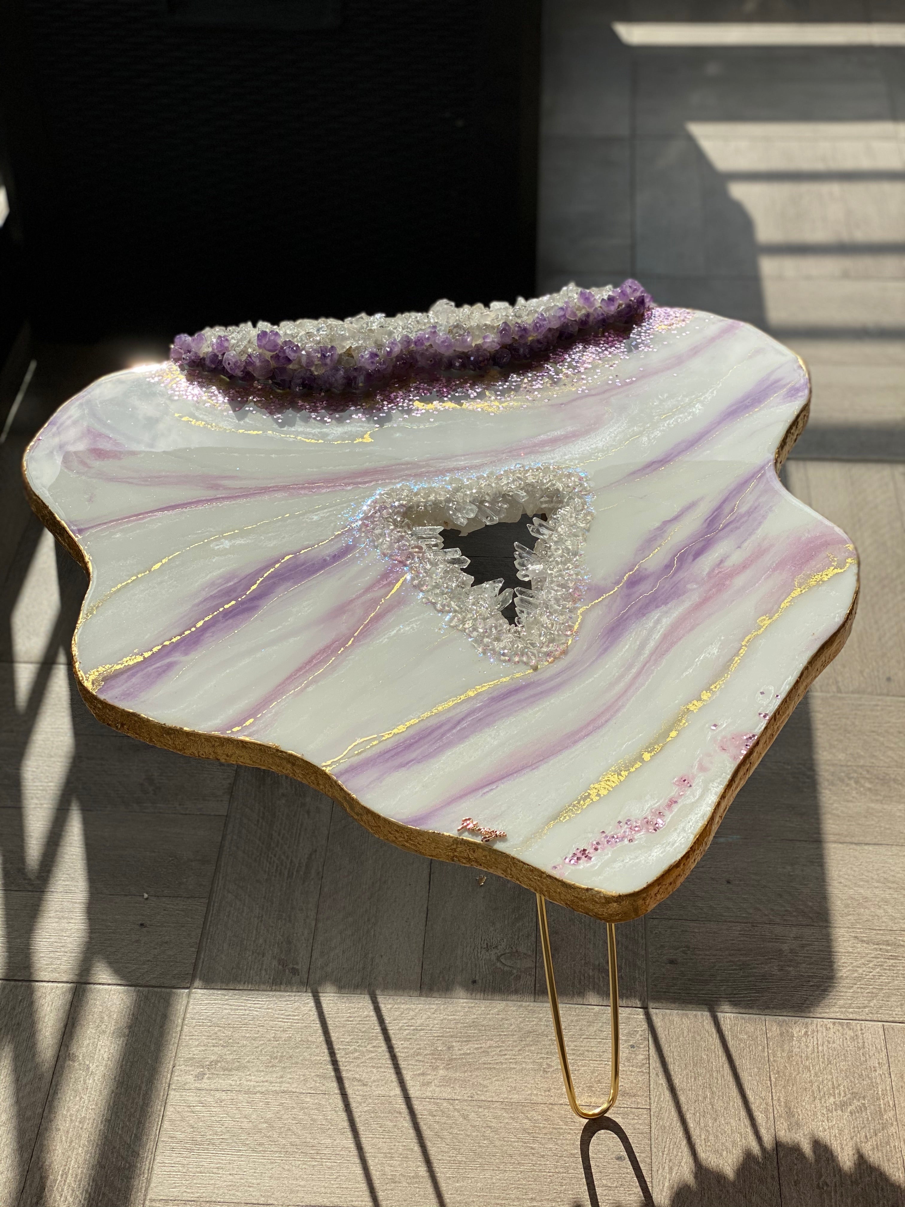 Customised Lavender table