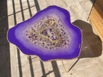 Load image into Gallery viewer, Amethysts Geode table
