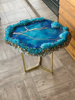 Load image into Gallery viewer, Limited edition aquamarine inspired table
