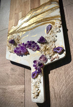 Load image into Gallery viewer, Amethyst love cheeseboard
